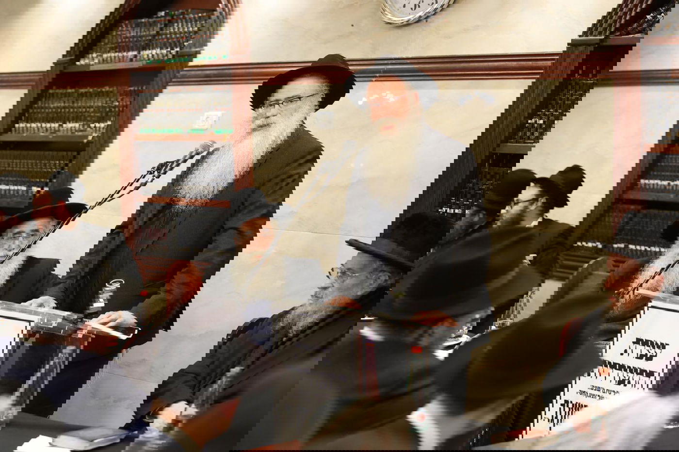 צפו: גדולי ישראל בעצרת מספד לגר"ש אליטוב זצ"ל