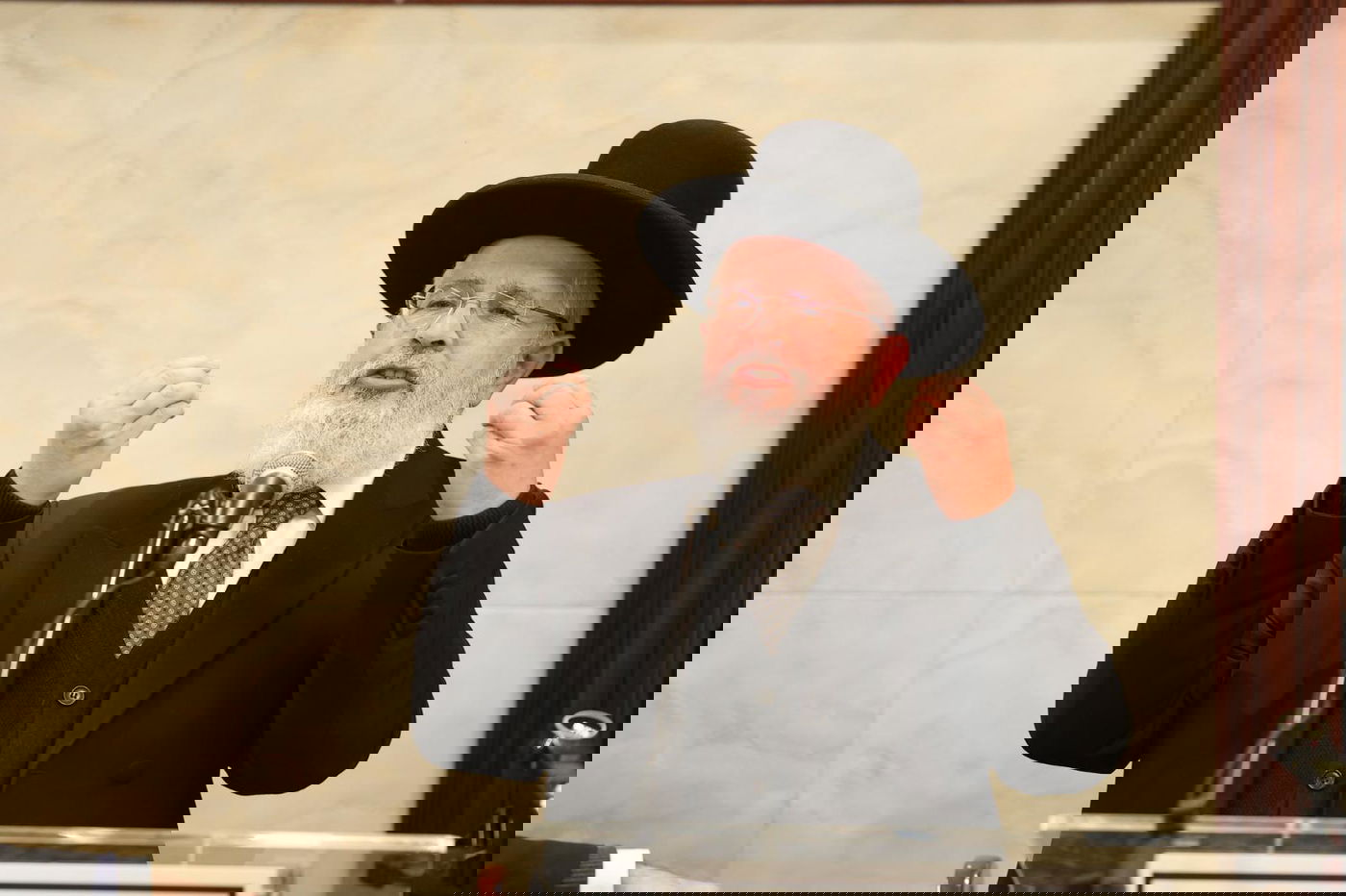 צפו: גדולי ישראל בעצרת מספד לגר"ש אליטוב זצ"ל