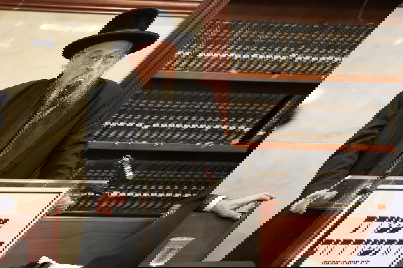 צפו: גדולי ישראל בעצרת מספד לגר"ש אליטוב זצ"ל