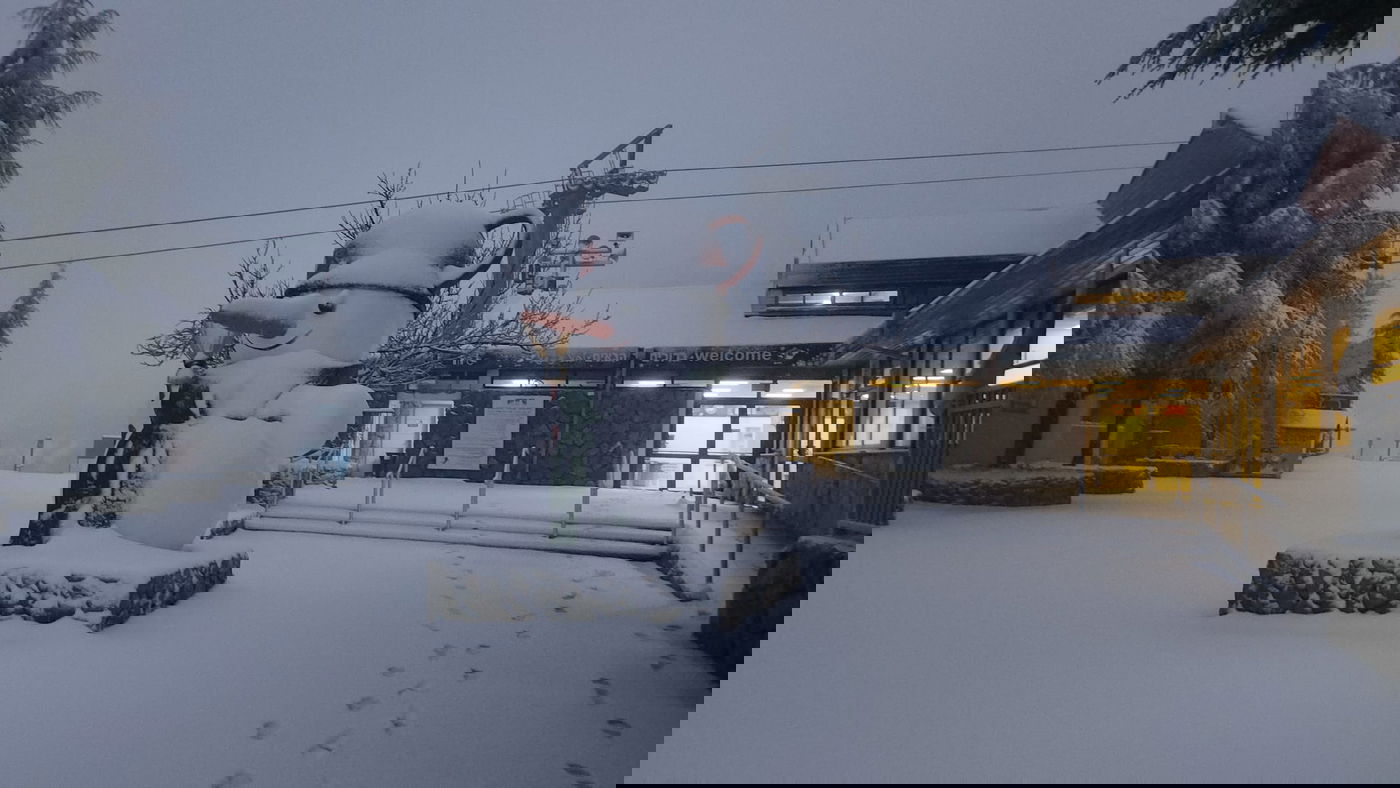 תיעוד קפוא: שלג כבר יורד על הר חרמון • צפו