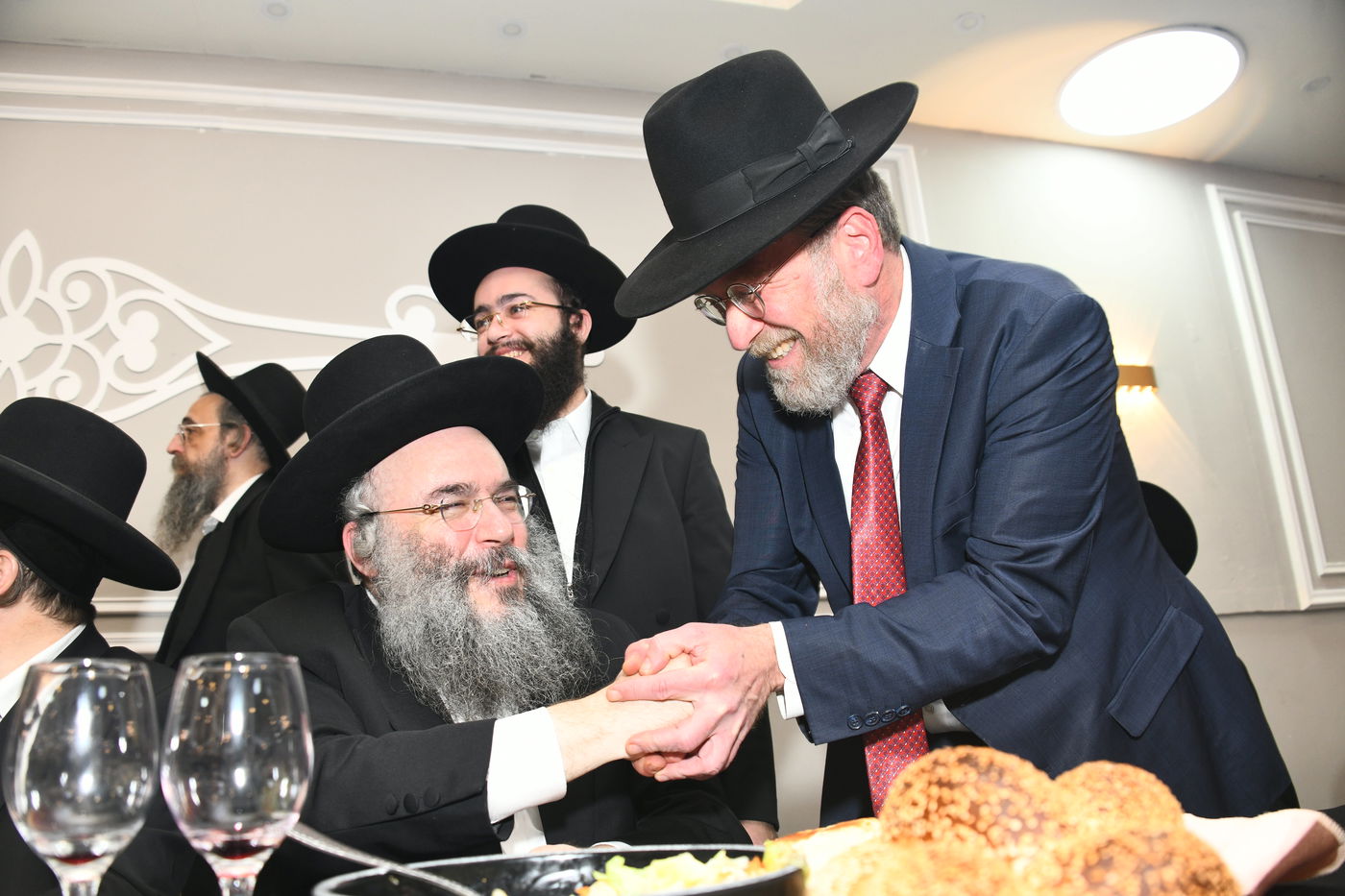 שמחת נישואי נכדת מרן שר התורה זצוק"ל | תיעוד ענק