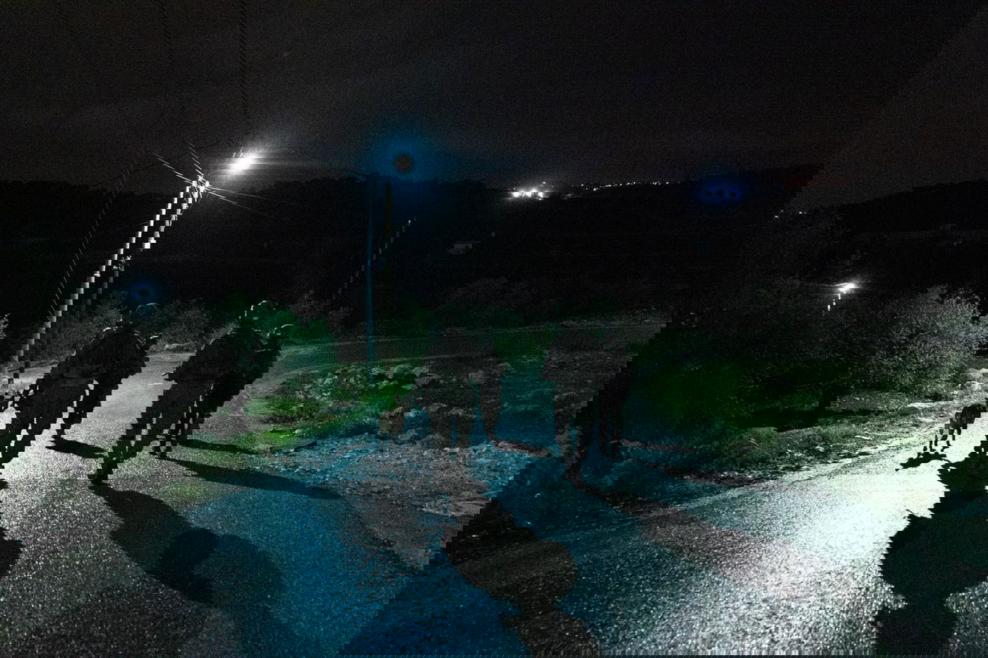 הלוחמים פשטו על שני כפרים ועצרו ארבעה מבוקשים • צפו