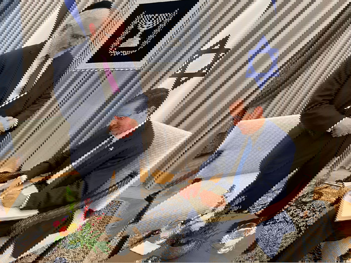 נשיא המדינה נפגש עם משלחת של ה-OU