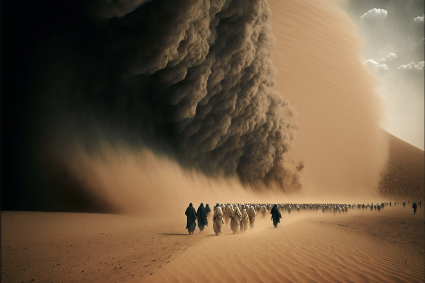 "עמוד הענן לנחותם הדרך"