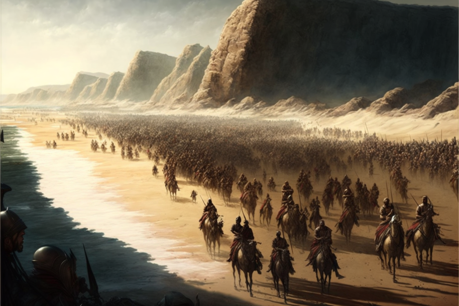 "ויקח שש מאות רכב בחור וכל רכב מצרים"