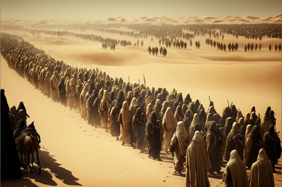 בני ישראל במדבר -  