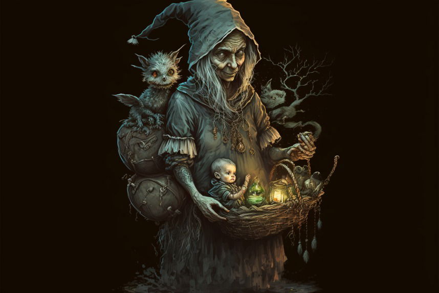 האדמו"ר שלא חשש להתעמת עם מכשפה מרושעת טורפת ילדים קטנים