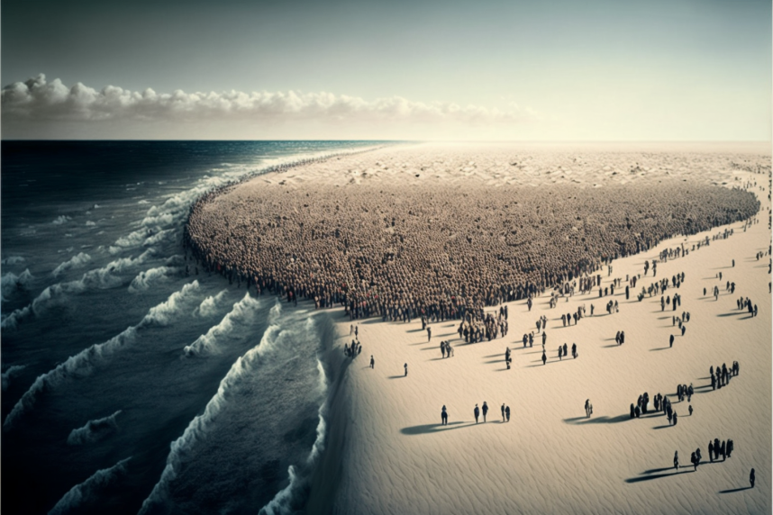 "וישיגו אותם חונים על הים"