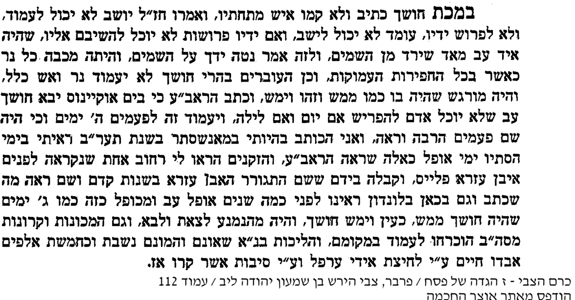 'כרם הצבי' להגאון רבי צבי הירש פרבר