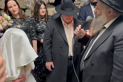 החתונה המרגשת שלא הותירה אף עין יבשה • צפו