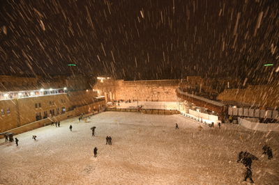 הפוגה קלה לקראת שיא הסערה; האם יש סיכוי לשלג בירושלים?
