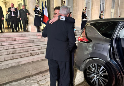 מקרון ונתניהו בימים טובים יותר