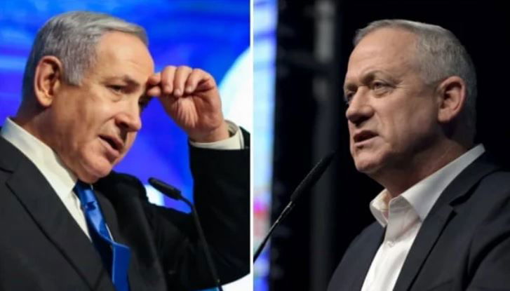 גנץ ונתניהו | ארכיון