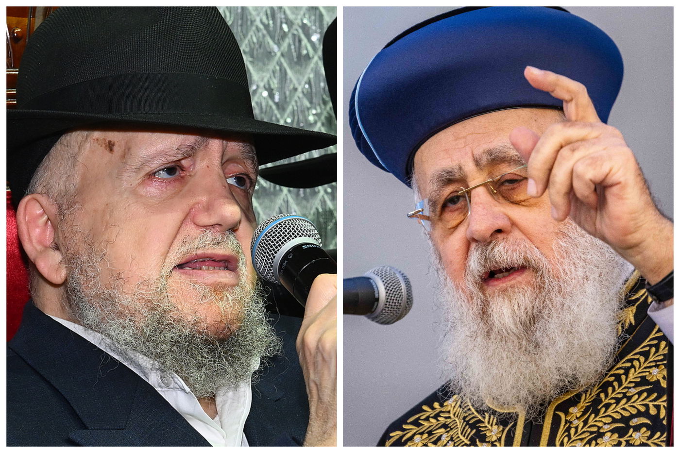 הראשל"צ הגר"י יוסף והגר"מ מאזוז