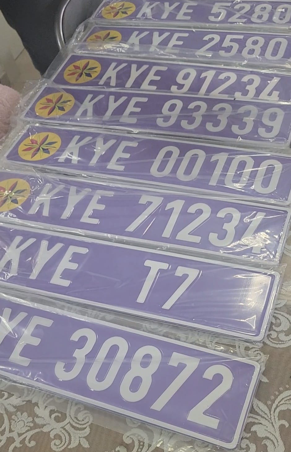 הלוחיות המזויפות