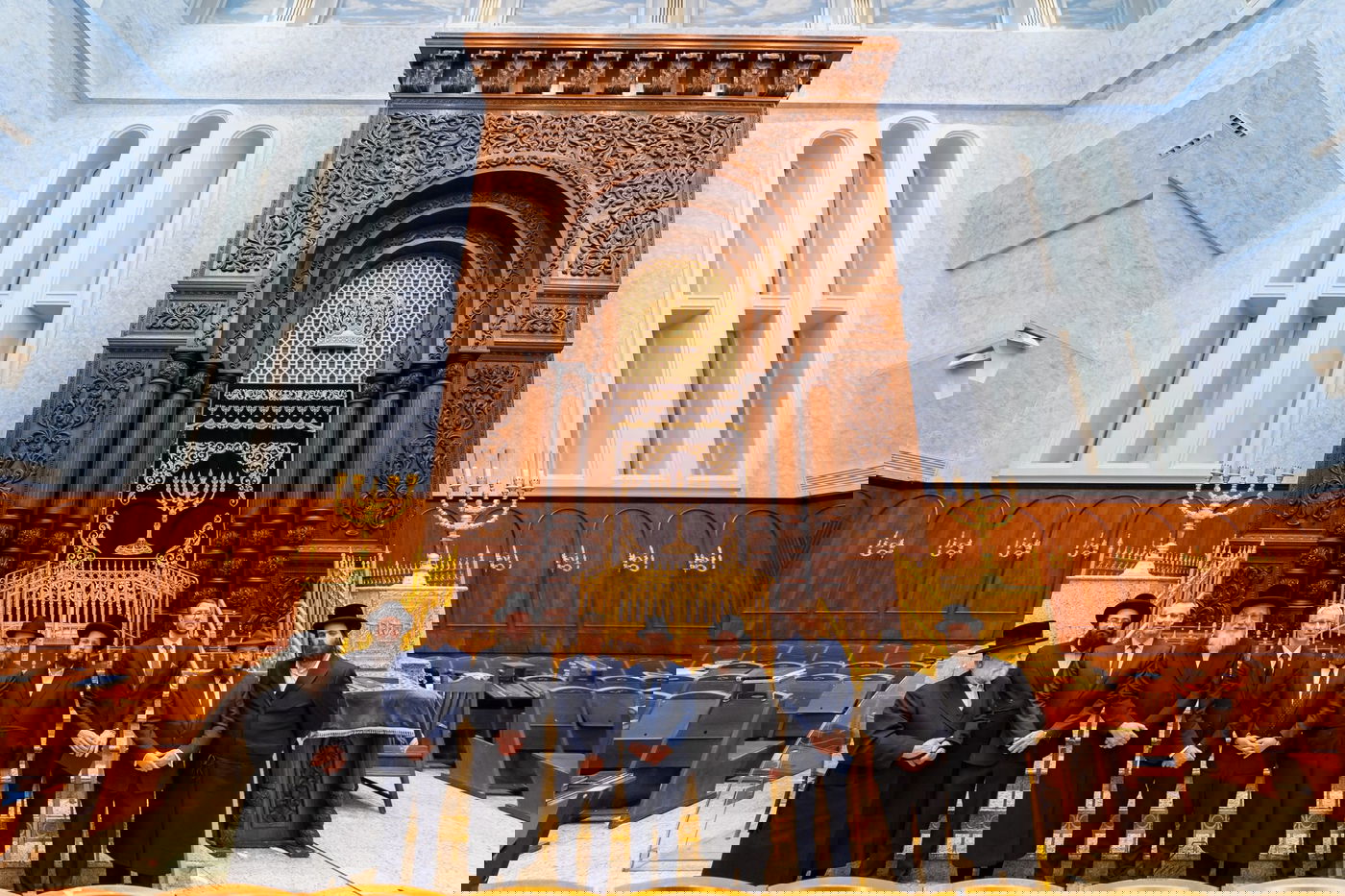 ר' שעיה בן רבי מוישה: שר הדתות ההונגרי ביקר אצל הרבי מבעלזא