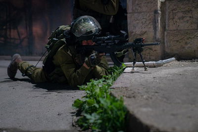 תיעוד ממצלמות קסדות הלוחמים