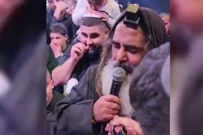 אחרי שניצל בנס: מחזיר התשובה מברסלב ערך מסיבת הודיה