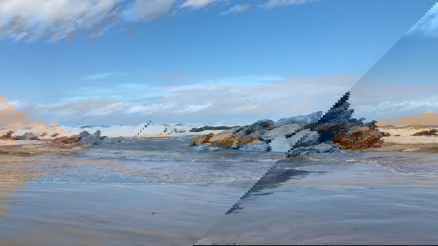 הסופה החורפית הכתה בחופי תל אביב • צפו