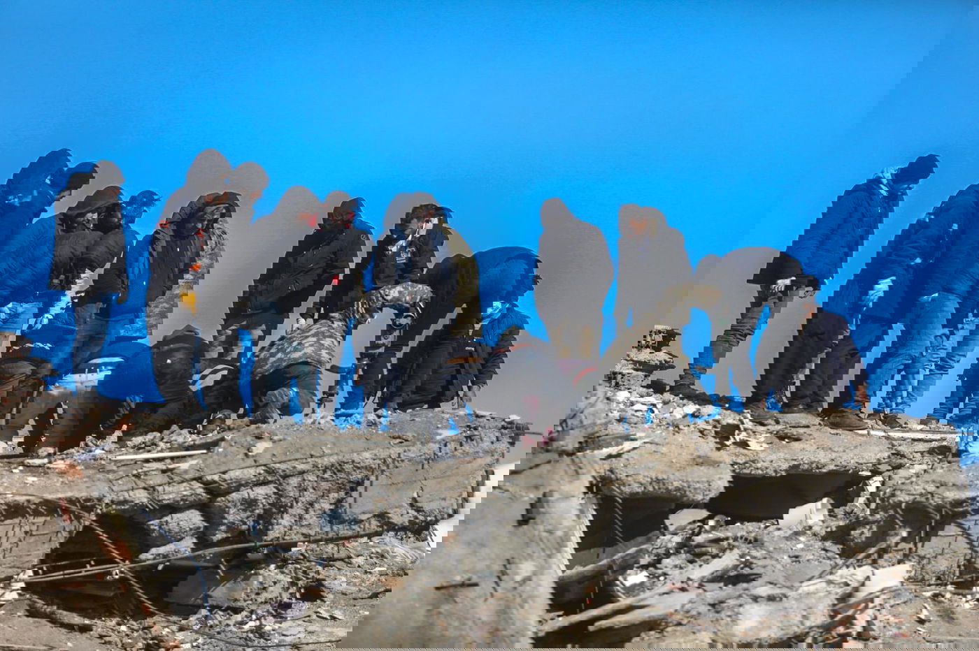 אחרי 12 שעות עבודה של הצוות הישראלי: הבעל מת והאישה חולצה | תיעוד