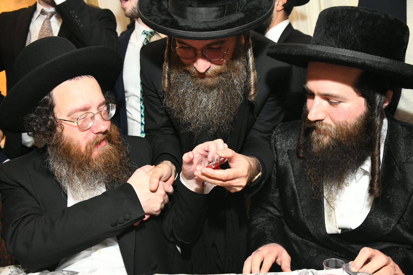 המונים בחתונת בנו של הגאון רבי עמרם פריד • צפו בגלריה