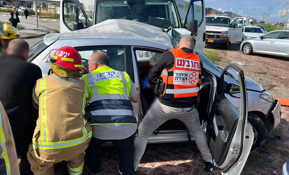 זירת התאונה