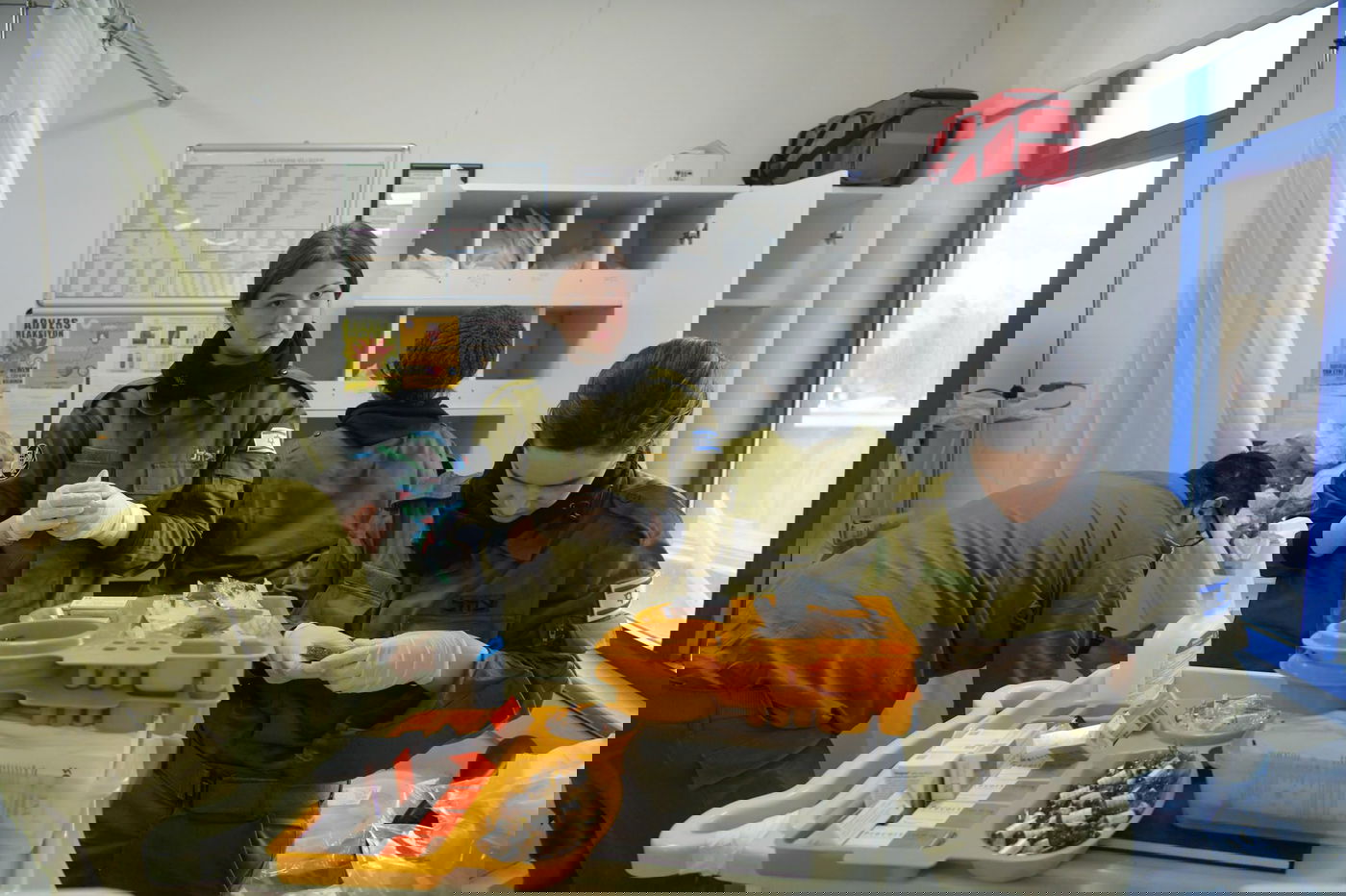 משלחת הסיוע הרפואי של צה"ל פתחה בית חולים | צפו