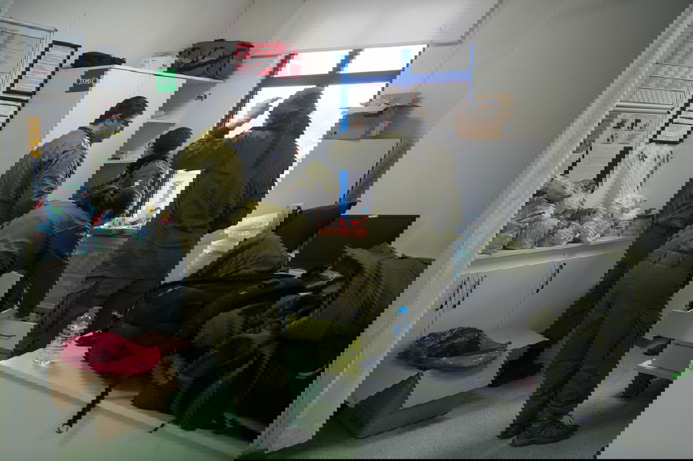 משלחת הסיוע הרפואי של צה"ל פתחה בית חולים | צפו