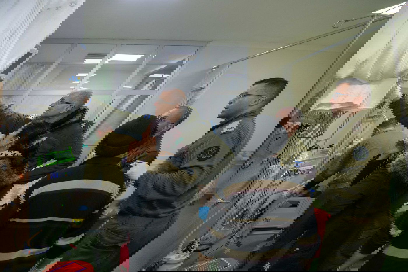 משלחת הסיוע הרפואי של צה"ל פתחה בית חולים | צפו