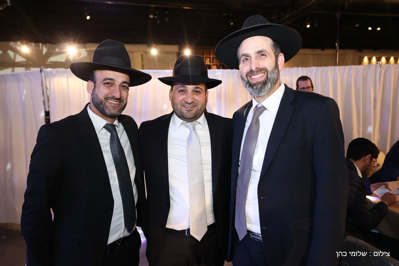 איש התקשורת יחיאל אברהם התחתן, כולם התייצבו | גלריה