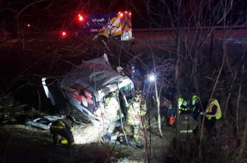 המיניבוס שהתהפך