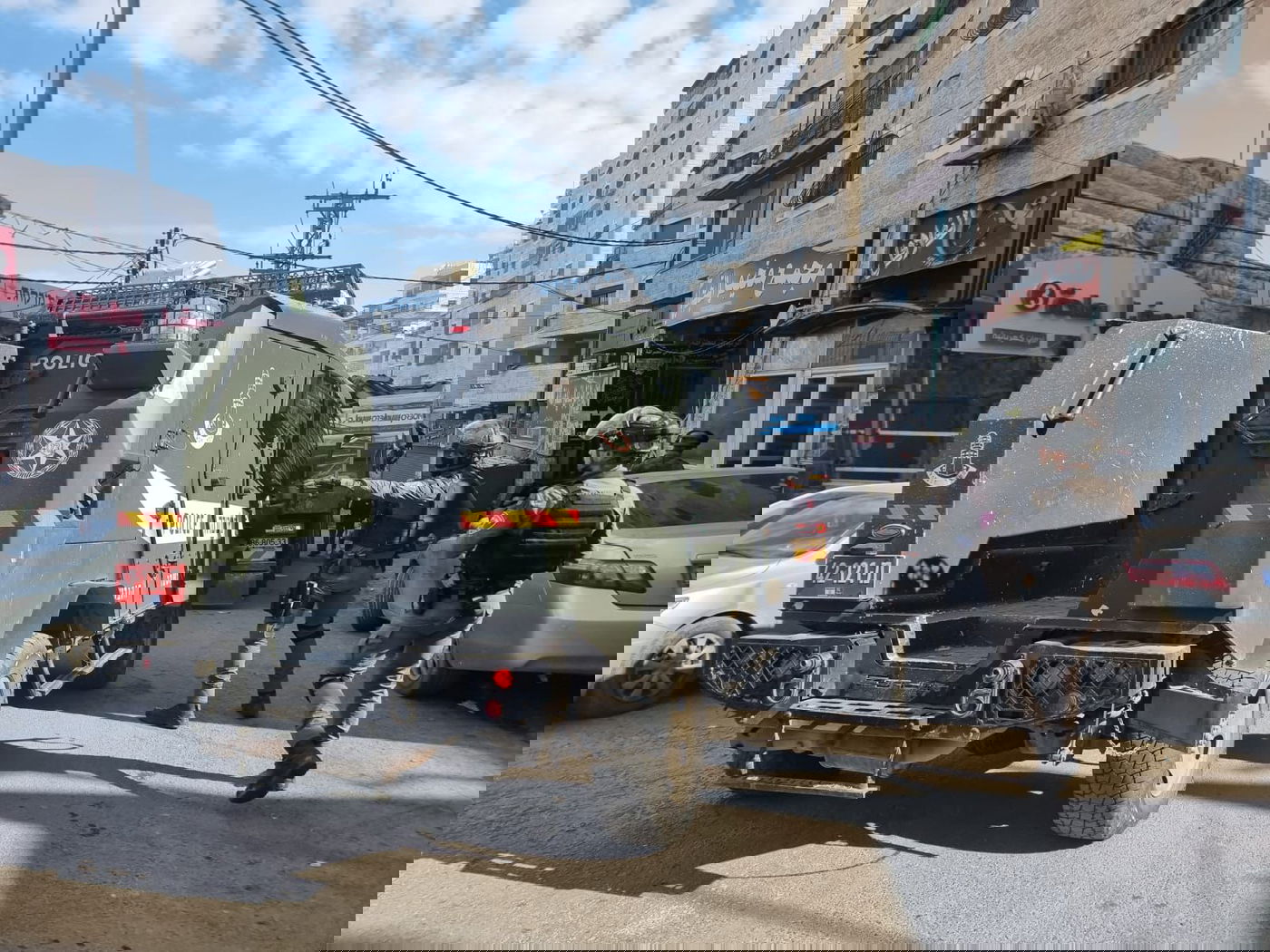 פעילות כוחות משטרה ומג״ב היום בשועפאט