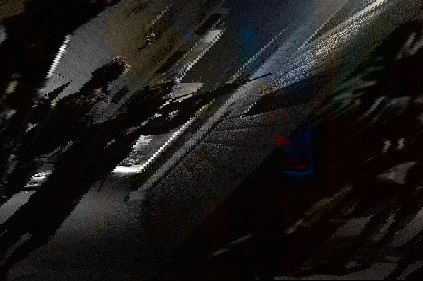 פעילות צה"ל, הלילה