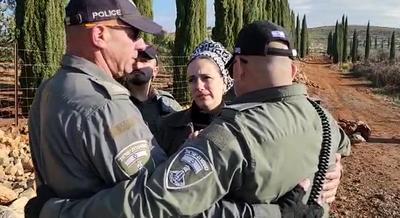 ח"כ לימור סון הר-מלך בשטח