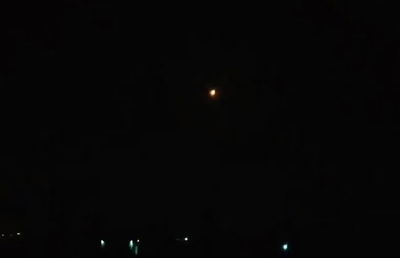 הפיצוצים הערב בשמי דמשק