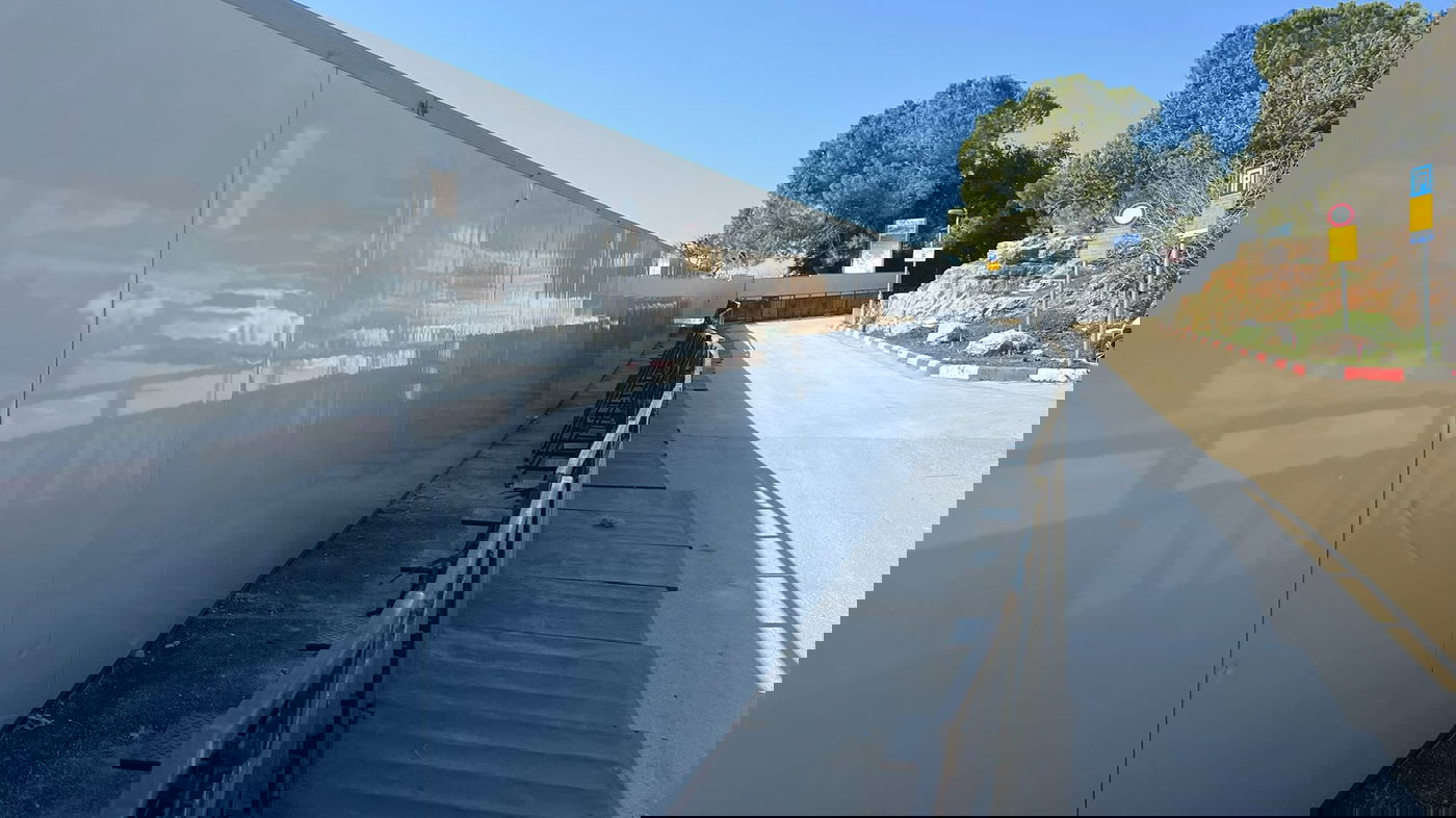 המחסומים הכפולים ליד הכנסת