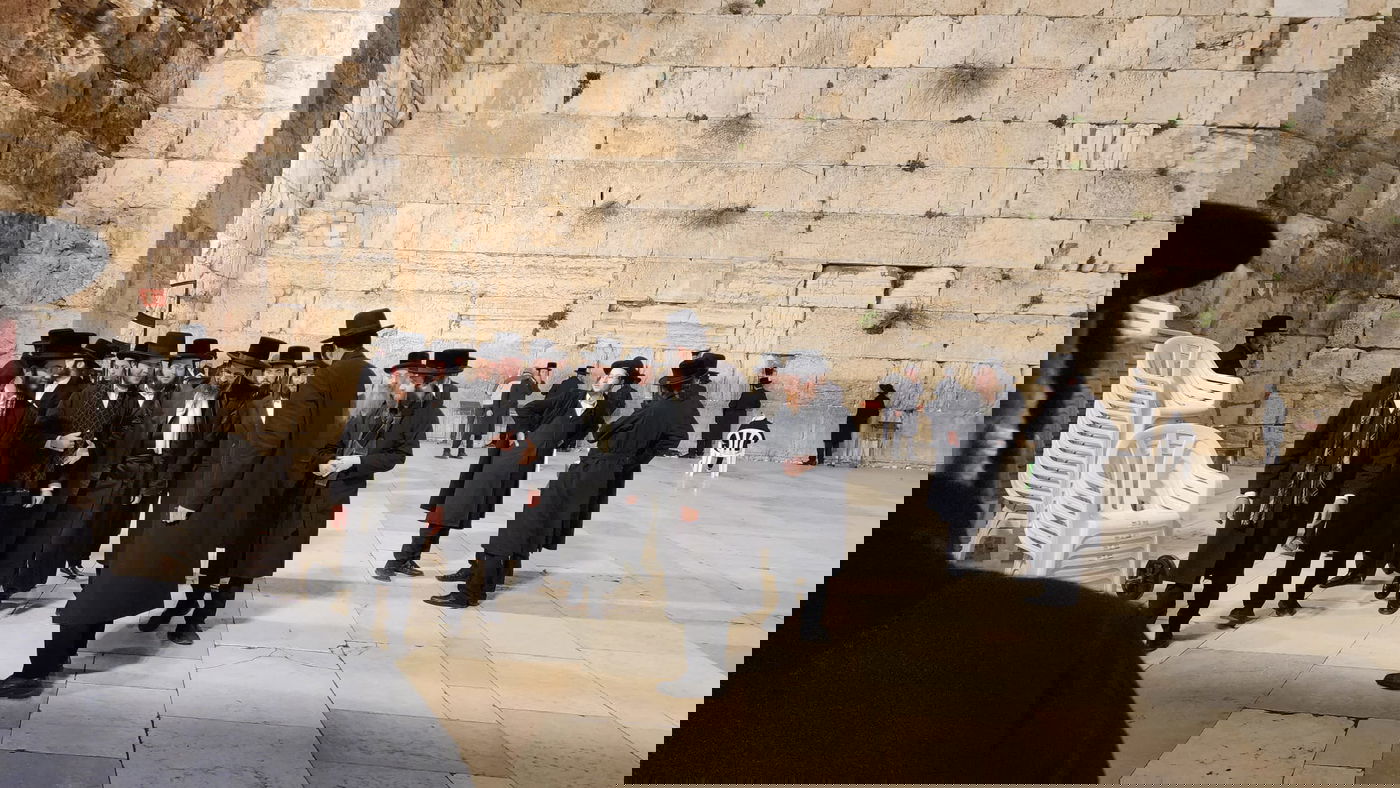 האדמו"ר מזוועהיל ארה"ב בביקור בישראל | תיעוד