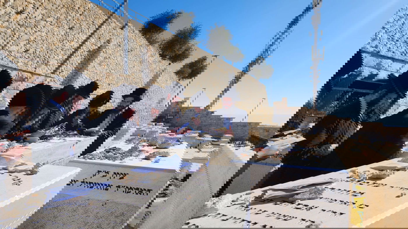 האדמו"ר מזוועהיל ארה"ב בביקור בישראל | תיעוד