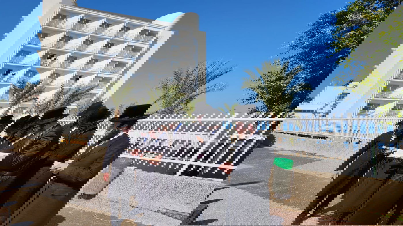 האדמו"ר מזוועהיל ארה"ב בביקור בישראל | תיעוד