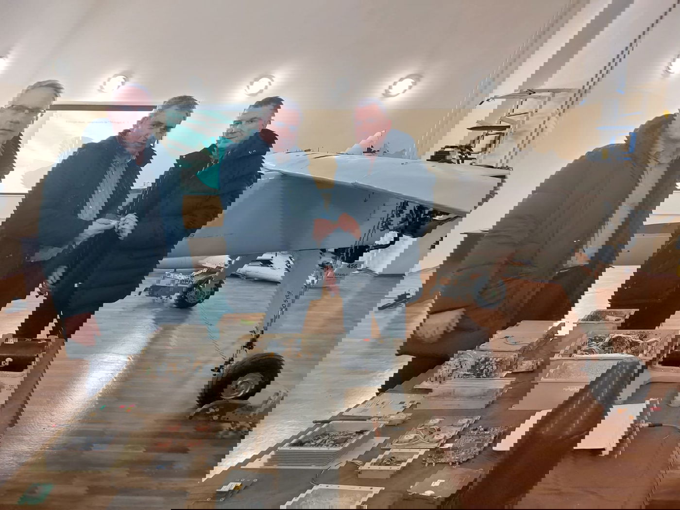 יולי אדלשטיין וזאב אלקין נחשפו למל"טים האיראניים