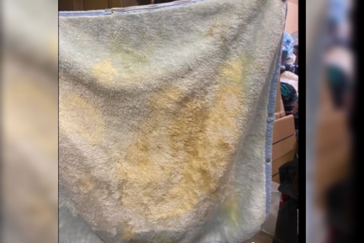 מגבת שהגיעה כתרומה