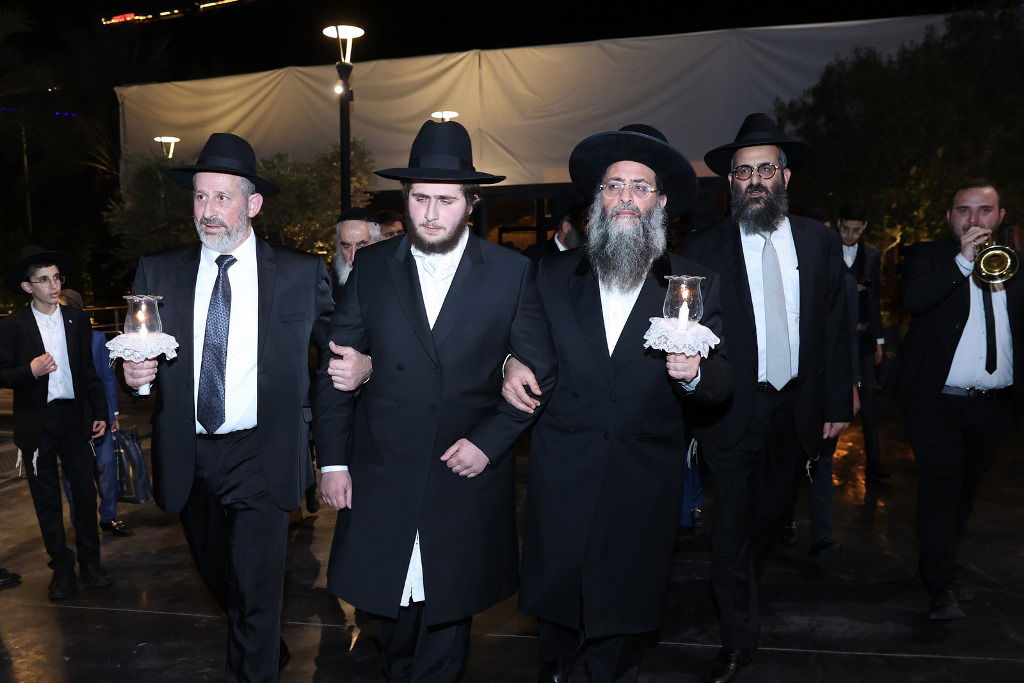 המשפיע המרוקאי חיתן, רבנים ואישי ציבור השתתפו