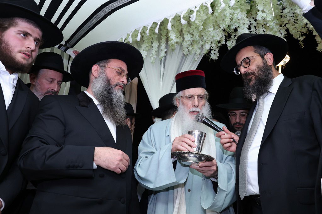 המשפיע המרוקאי חיתן, רבנים ואישי ציבור השתתפו