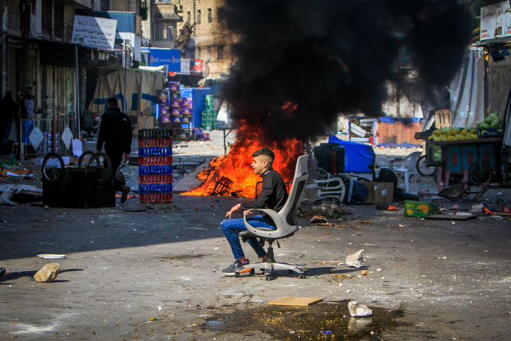 תיעוד מהאירועים בשכם היום