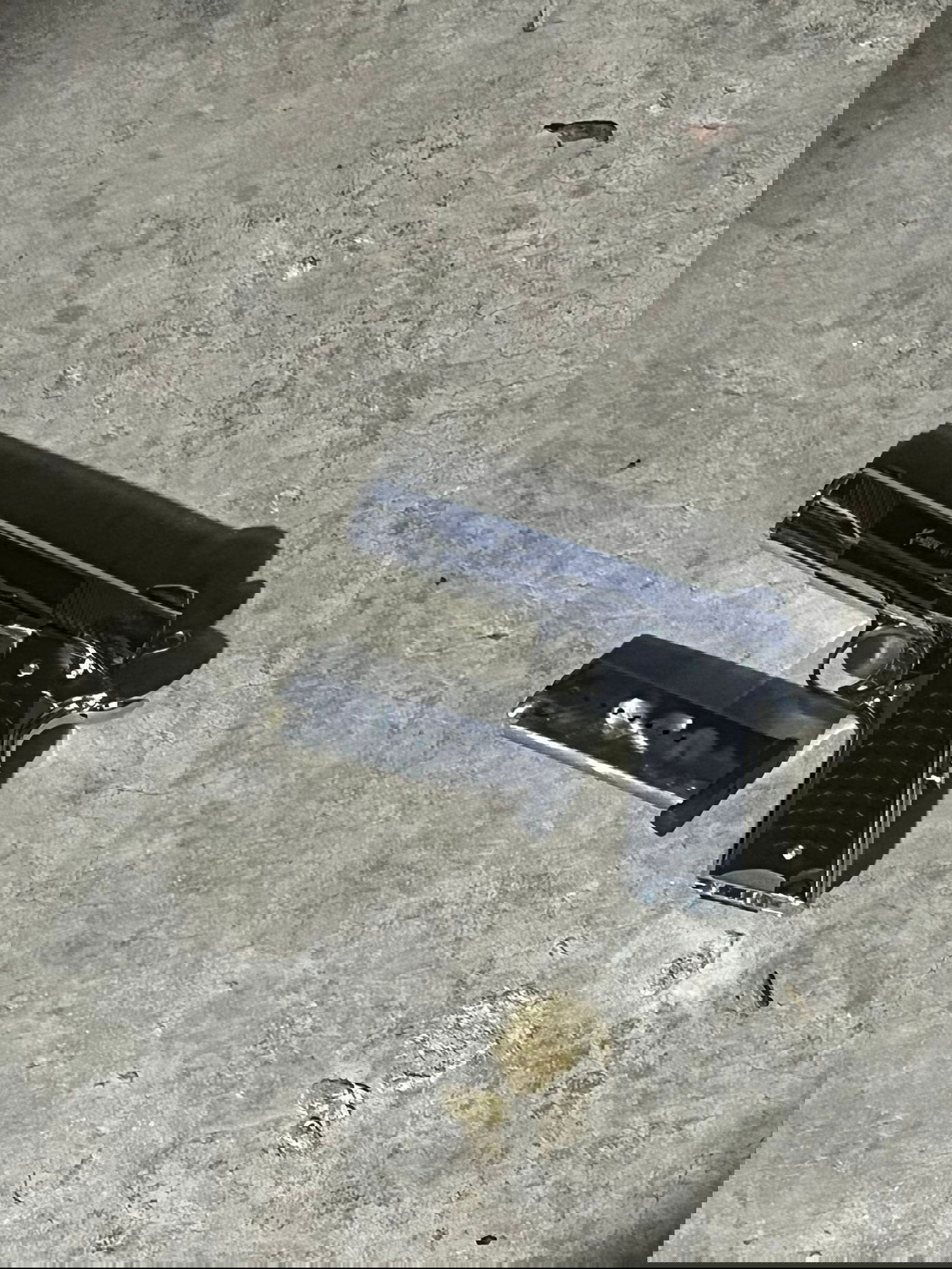 האקדח שהוחרם בכפר א-זוויה