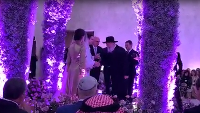 עוזרו החרדי של הנשיא טראמפ התחתן בשעה טובה