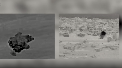 שני המתחמים המותקפים