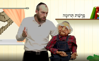 איך הבובה מדברת? • פרשת השבוע עם רבי שרגי ופישל