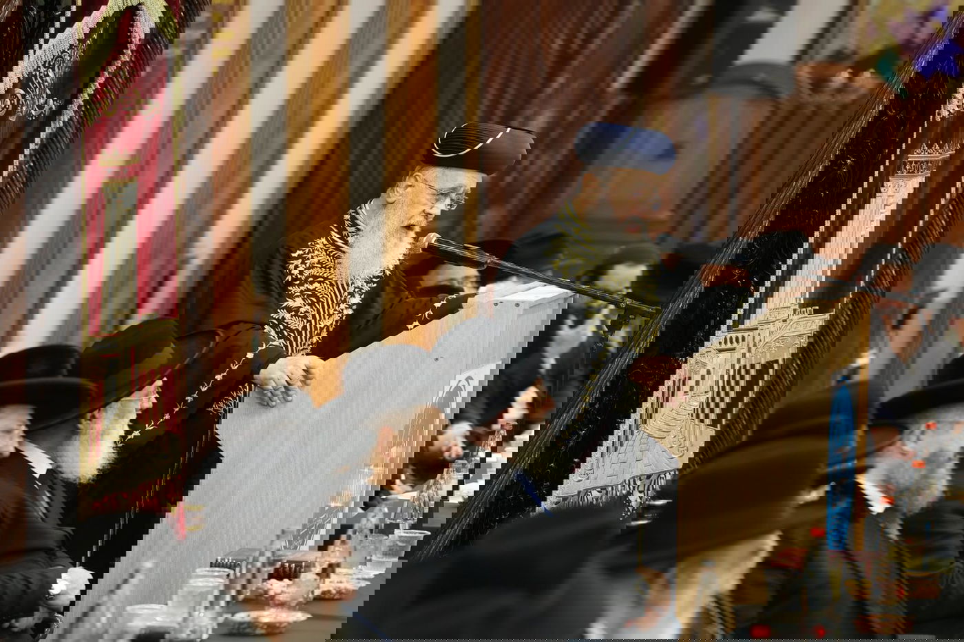 תיעוד: רבנים ואישי ציבור ב'שלושים' להגר"ש אליטוב זצ"ל