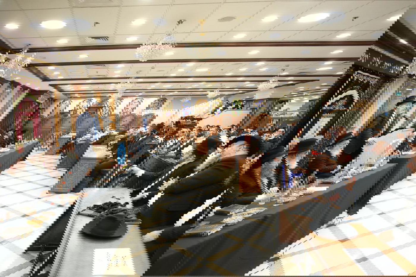 תיעוד: רבנים ואישי ציבור ב'שלושים' להגר"ש אליטוב זצ"ל